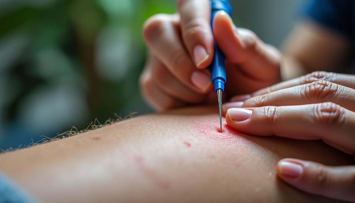 le dry needling est une technique thérapeutique utilisée pour soulager les douleurs musculaires et améliorer la mobilité grâce à l'insertion d'aiguilles fines dans les points trigger.