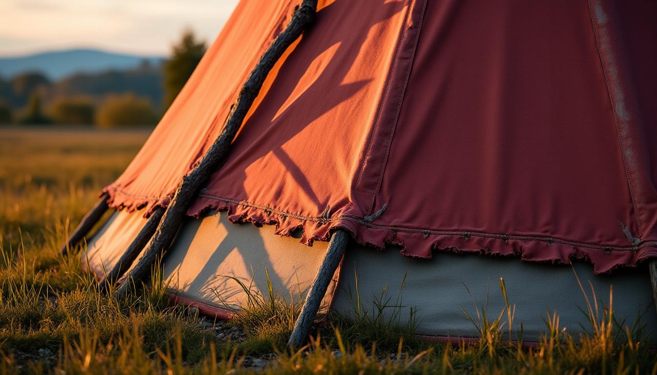 découvrez notre sélection de tipis confortables et authentiques, parfaits pour une expérience en plein air unique et conviviale.
