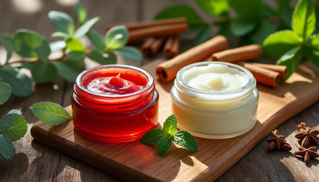 découvrez les bienfaits du baume du tigre rouge et blanc, des remÚdes naturels efficaces pour soulager douleurs musculaires, articulaires et tensions grùce à leurs formules apaisantes.