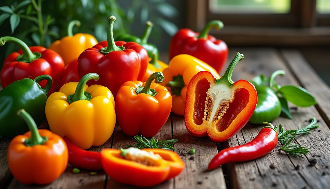 découvrez le capsicum, un piment savoureux et coloré utilisé en cuisine pour relever vos plats avec douceur ou piquant. idéal pour ajouter saveur et vigueur à vos recettes.