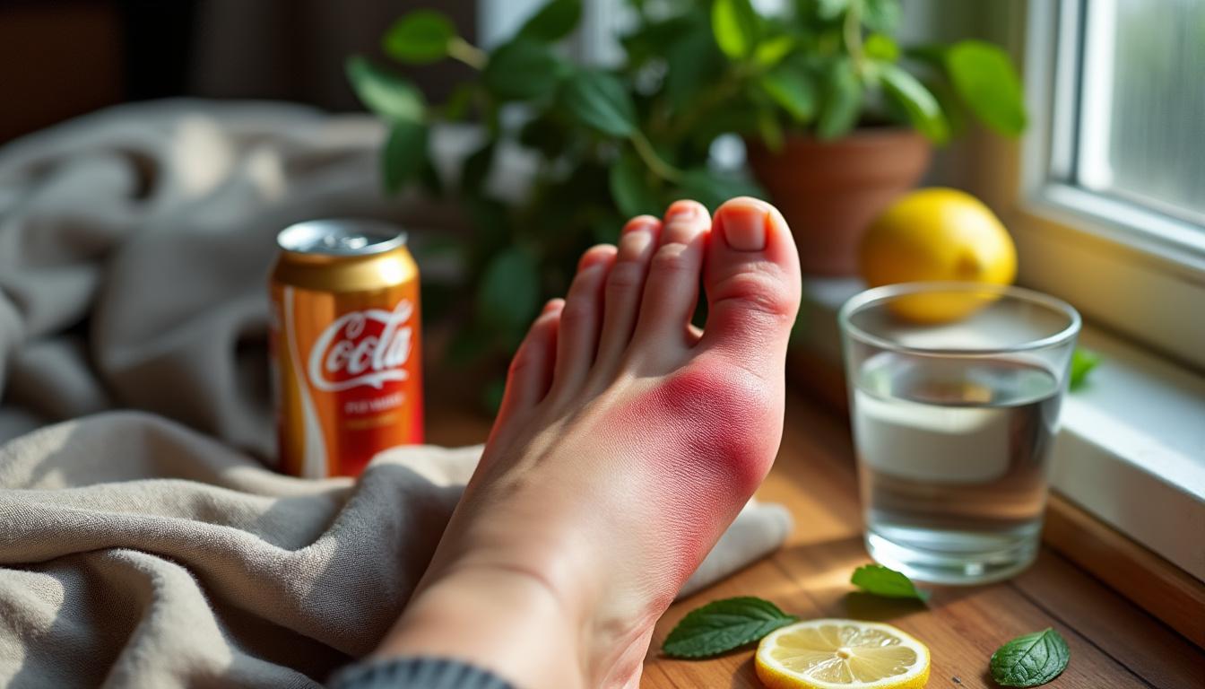 découvrez l'impact du coca-cola sur la crise de goutte, ses effets sur les symptômes et les conseils pour mieux gérer cette maladie inflammatoire.