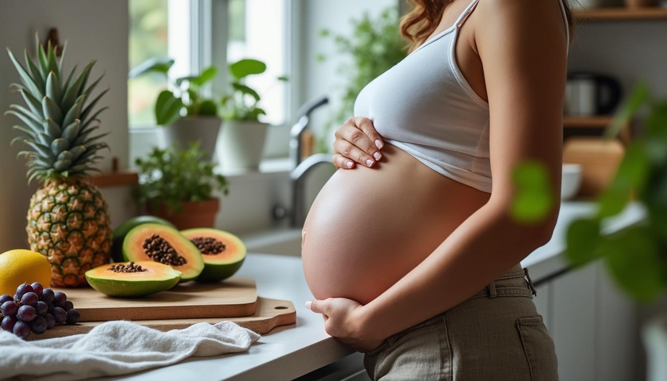 découvrez les 3 fruits à éviter pendant la grossesse pour assurer la santé de maman et bébé. conseils essentiels pour une alimentation sûre et équilibrée.